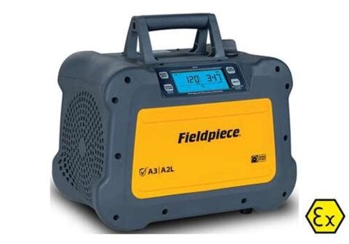  FieldPiece Digital Recovery Machine MR53INT – 230V – ATEX – 37.6 x 25 x 34.4 cm 