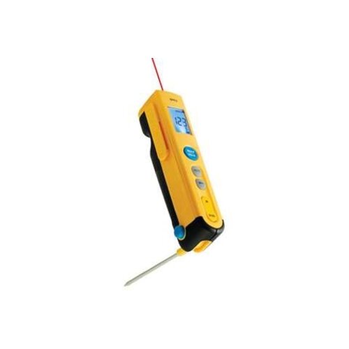  Kompaktes Infrarot- und Stabthermometer mit 94-mm-Sonde 