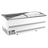 Combisteel Freezer with sliding glass lid 1000 liters 255x96x82.5 cm (wxdxh)