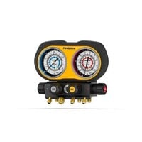 Analog 4-way manifold | A3 refrigerants R290/R600/R1270/R600a | Pressure range 0–55 bar | FPI-0121-000