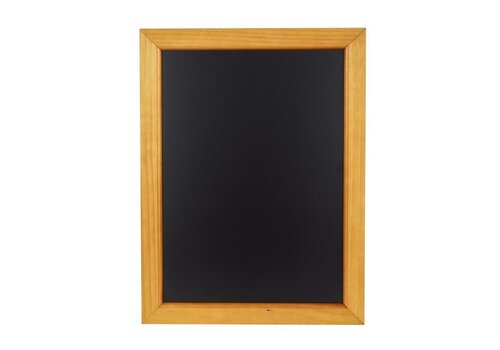  Olympia Wandkrijtbord – 60 x 45 cm – Houten Frame – Zwart – Melamine Schrijfvlak 