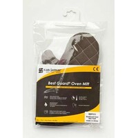 Heat-resistant oven mitt | 381 mm | Up to +232°C | Cotton | Flame retardant