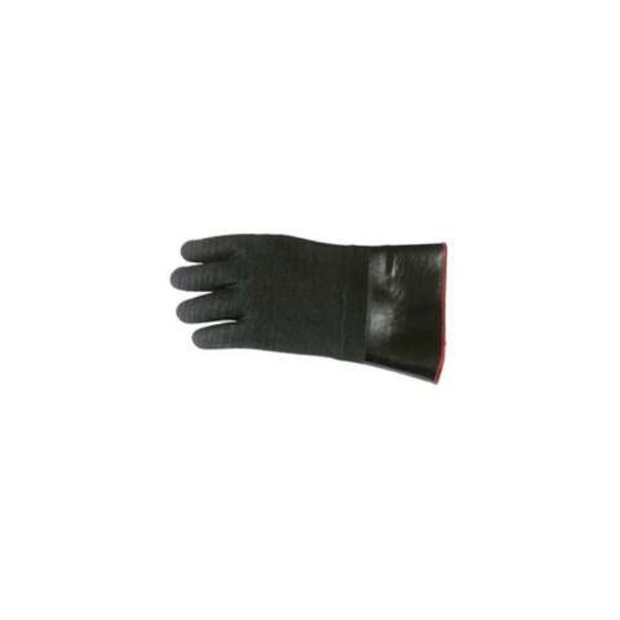 Hittebestendige handschoen | Neopreen | 305 mm | Tot +260°C | Zwart