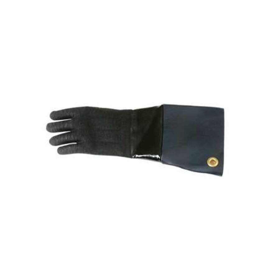 Hitzebeständiger Handschuh | Neopren | 432 mm | Bis +260 °C | Schwarz | Handwäsche