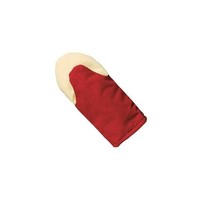 Gant de cuisine | 457 mm | Rouge-jaune | Nomex jusqu'à +232 °C / Kevlar jusqu'à 537 °C | Quasi