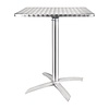 Bolero Edelstahltisch quadratisch 60x60 cm | MEISTVERKAUFTE