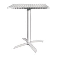 Edelstahltisch quadratisch 60x60 cm | MEISTVERKAUFTE