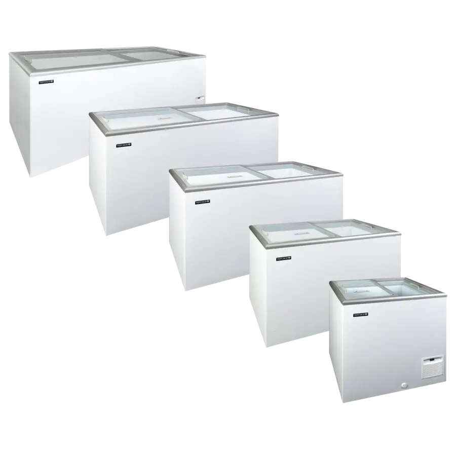 Gefrierschrank für Eiscreme – 345 Liter, 1344 × 694 × 867 mm, -23 bis -16 °C