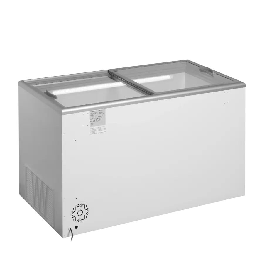 Freezer for ice cream – 345 liters, 1344 × 694 × 867 mm, -23 to -16 °C