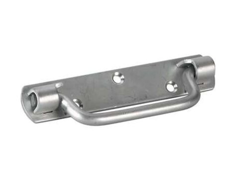  HorecaTraders Poignée en acier inoxydable à fixation par plaque – avec trous de montage pré-percés – pour portes et armoires 