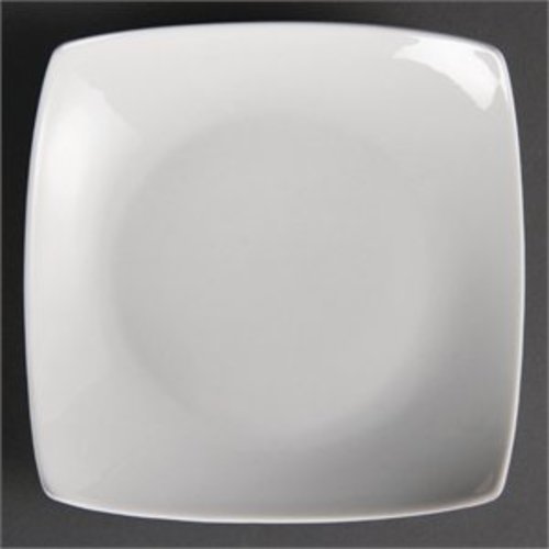  Olympia Square white serving plate (piece 12) 