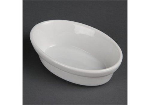  Olympia Oval serving bowl porcelain white | 6 pieces 