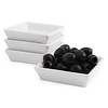 Olympia White porcelain olive serving dish | 12 pieces