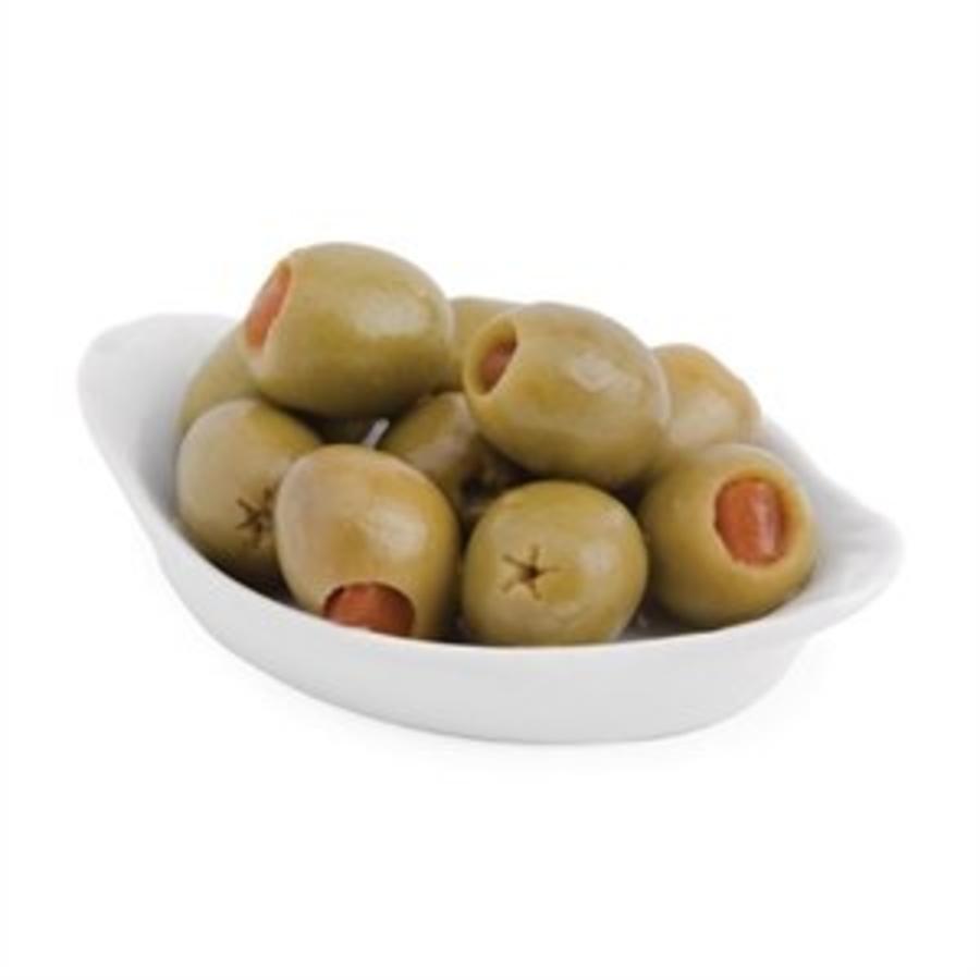 Bol à tapas ovale avec anse | 12 pièces