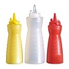 APS Bouteille à sauce souple Ø7x21 cm | 3 couleurs | Par 5 pièces