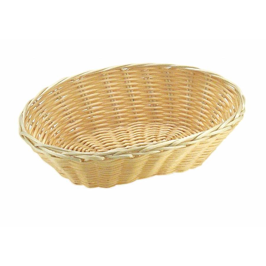 Corbeille à pain ovale | 23 x 15 x 6,5 cm