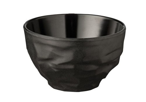  APS Bols en mélamine noire | 3 formats 