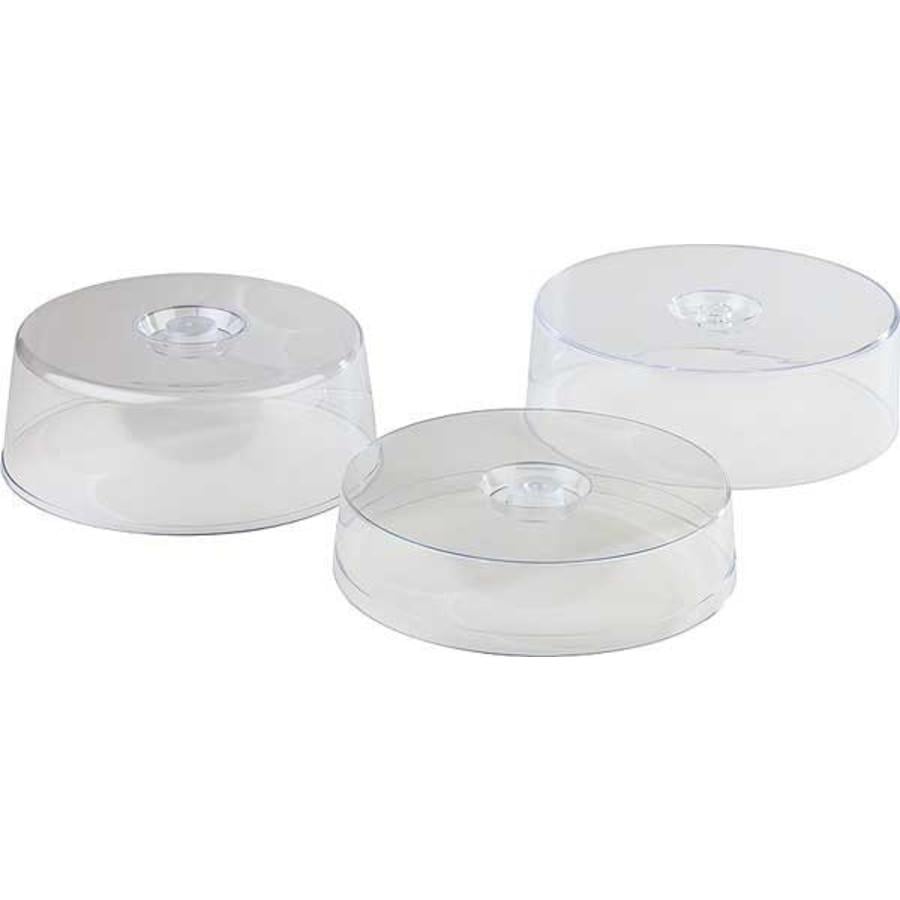 Plastic Plate Lid Round Ø30x9.5cm