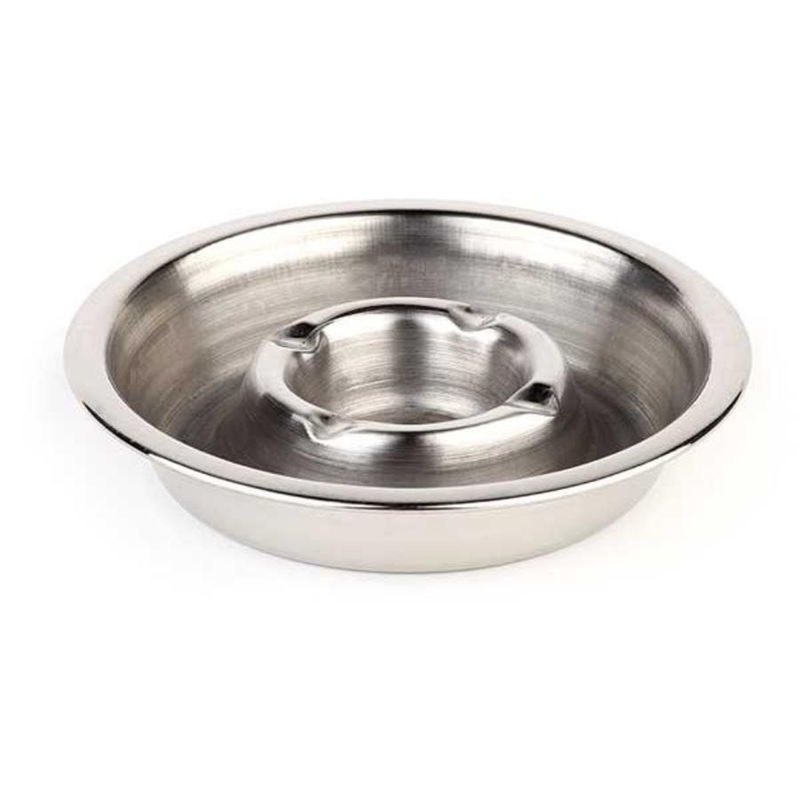 Stackable stainless steel ashtrays | Ø14cm