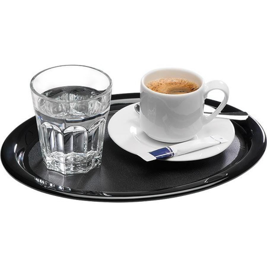 Plats de service en mélamine | Noir