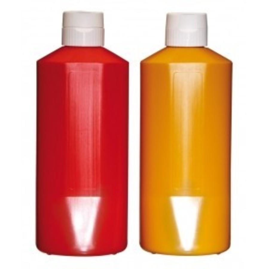 Bouteille à sauce souple Ø9,5x25,5 cm | 3 couleurs