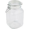 APS Bocal de conservation en verre avec fermeture à clip, 2 l