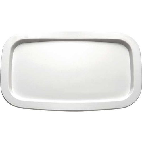  APS Scale Rectangular White Melamine | 1/4 GN 