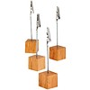 APS Tischnummernhalter 3 x 3 x 12 cm | 4 Stück