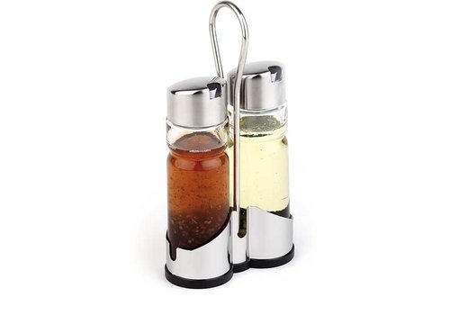  APS Mélange de vinaigre et d'huile | avec couvercle en acier inoxydable 