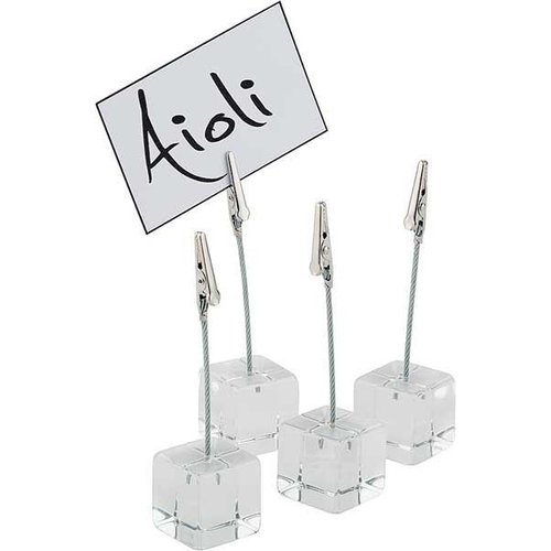  APS Porte-numéro de table | 4 pièces 