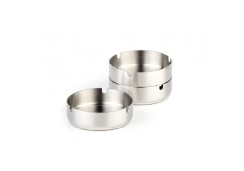  APS Ashtray Round Stainless Steel Ø10cm 