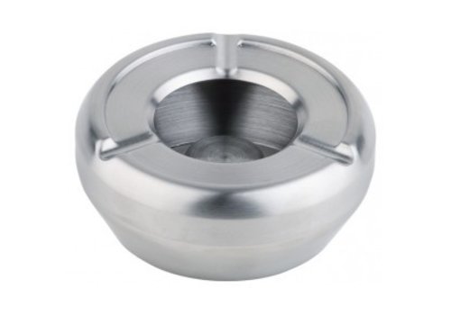  APS Ashtray Round Stainless Steel Stackable | Ø12cm 