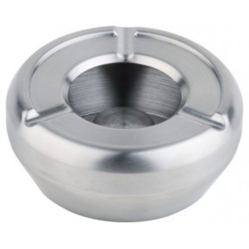 APS Ashtray Round Stainless Steel Stackable | Ø12cm 