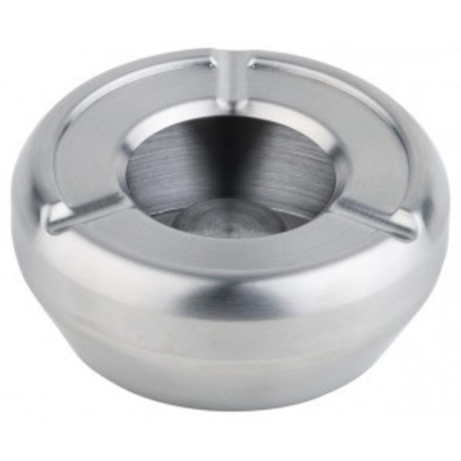 Cendrier rond empilable en acier inoxydable | Ø12cm