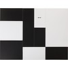 APS Plateau de service en mélamine blanc 26,5x16,2x1,5cm