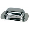 APS Butter dish stainless steel - BUFFET SERIES 18x12.5cm