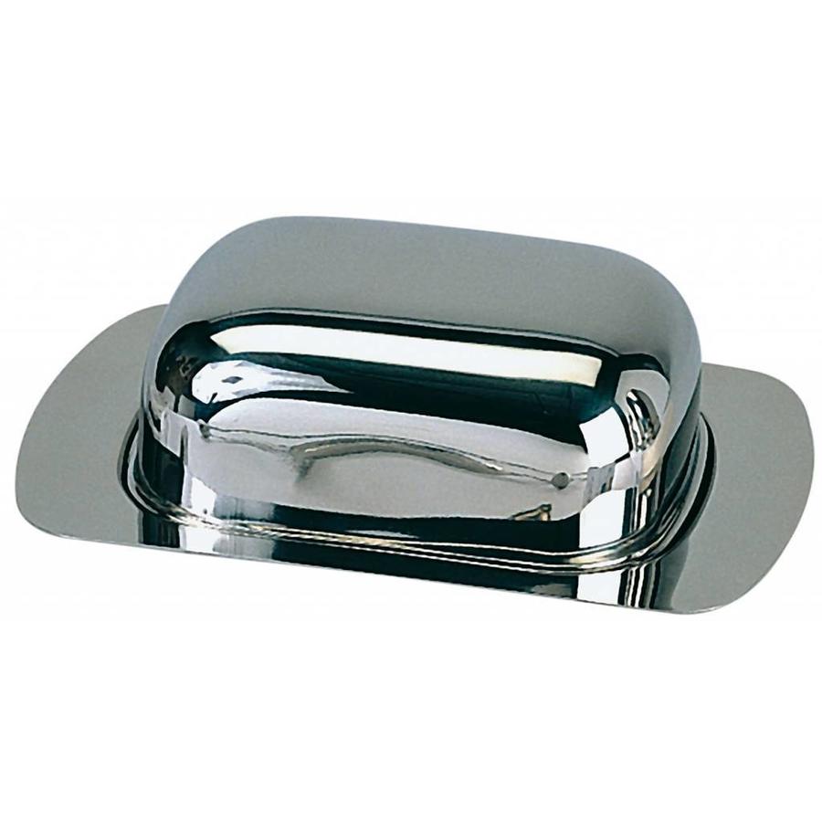 Butter dish stainless steel - BUFFET SERIES 18x12.5cm
