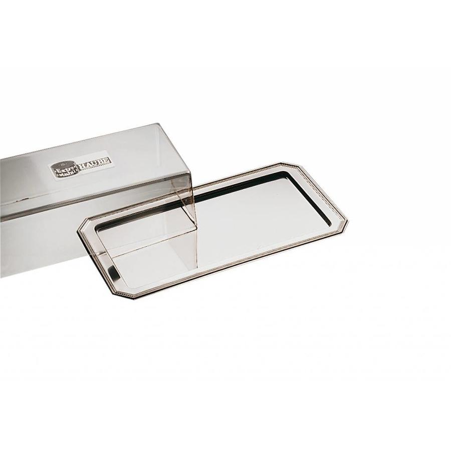 Cheese serving dishes stainless steel 35x19cm