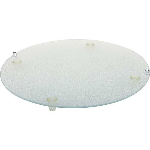  APS Glass Non-Slip Serving Tray Scratch Resistant Ø 38 cm 