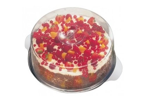  APS Support à gâteau en acier inoxydable 30 cm 