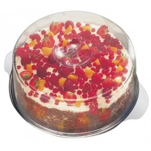  APS Support à gâteau en acier inoxydable 30 cm 
