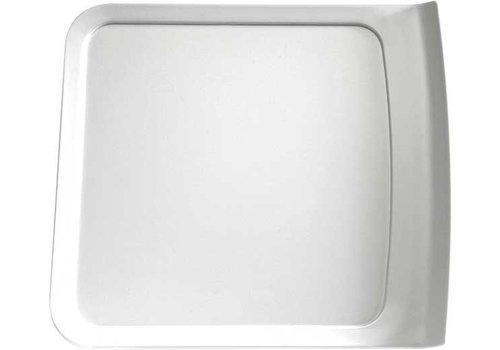  APS Plat de présentation blanc en mélamine 