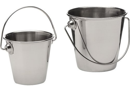  APS 4 mini stainless steel buckets 