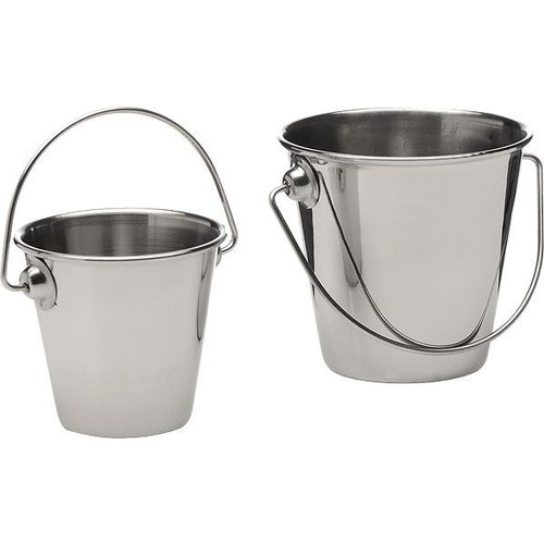  APS 4 mini stainless steel buckets 