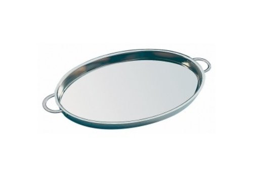  APS Stainless steel serving plates 26.5x19.5 cm 