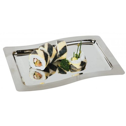  APS Stainless Steel Serving Dish 28.5x20 cm 