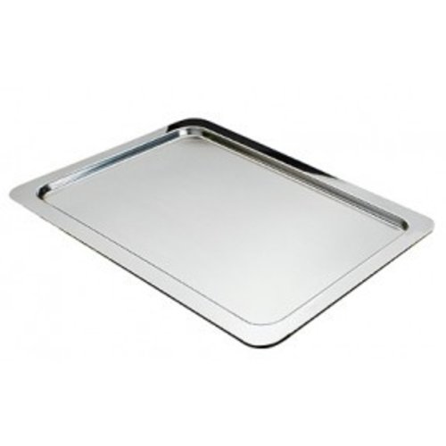  APS Serving Dish Rectangular Stainless Steel 32.5x26.5 cm 