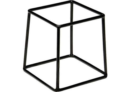  APS Support de buffet Noir | 18x18x18cm 