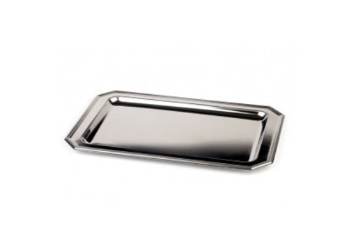  APS Bol rectangulaire de luxe en acier inoxydable | 48x30 cm 