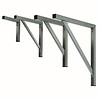 Industrial stainless steel shelf holder 375x375 mm
